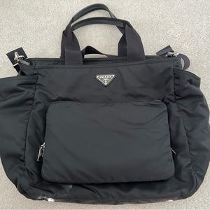 Authentic Prada Diaper Bag